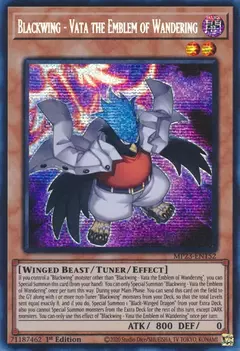 Blackwing - Vata the Emblem of Wandering - MP23 - Prismatic Secret Rare