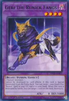 Geri the Runick Fangs - MP23 - Rare