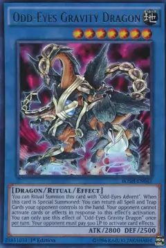 Odd-Eyes Gravity Dragon - BOSH - Ultra Rare
