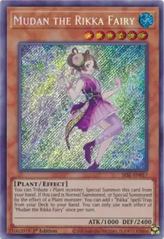 Mudan the Rikka Fairy - SESL - Secret Rare