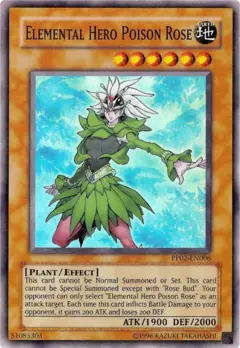 Elemental Hero Poison Rose - PP02 - Super Rare