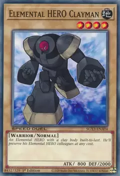 Elemental HERO Clayman - SGX3 - Common