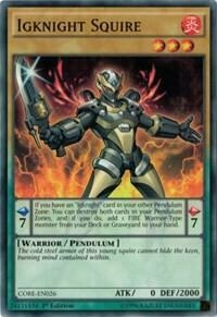 Igknight Squire - CORE - Common - comprar online