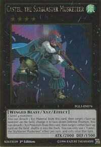 Castel, the Skyblaster Musketeer - PGL3 - Gold Rare