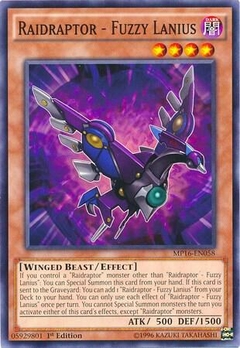 Raidraptor - Fuzzy Lanius - MP16 - Common - comprar online