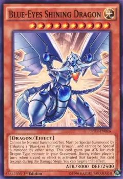 Blue-Eyes Shining Dragon - DPRP - Common