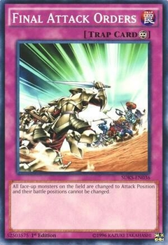 Final Attack Orders - SDKS - Common - comprar online