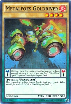 Metalfoes Goldriver - OP03 - Super Rare