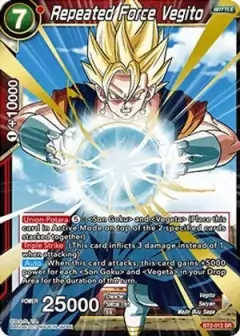 Repeated Force Vegito - BT2 - SR