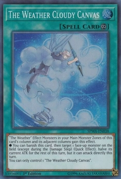 The Weather Cloudy Canvas - SPWA - Super Rare