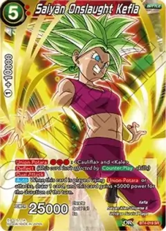 Saiyan Onslaught Kefla - BT4 - SR