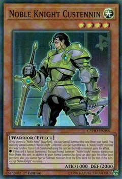 Noble Knight Custennin - CYHO - Super Rare