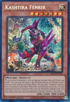 Kashtira Fenrir - MP23 - Prismatic Secret Rare