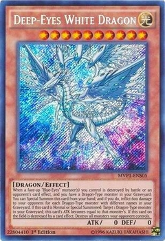 Deep-Eyes White Dragon - MVP1 - Secret Rare