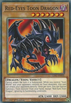 Red-Eyes Toon Dragon - LDS1 - Common