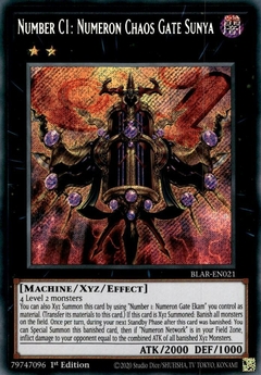 Number C1: Numeron Chaos Gate Sunya - BLAR - Secret Rare