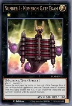 Number 1: Numeron Gate Ekam - BLAR - Ultra Rare