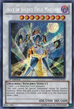 Ally of Justice Field Marshal - HA02 - Secret Rare