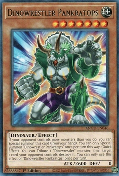 Dinowrestler Pankratops - ANGU - Rare