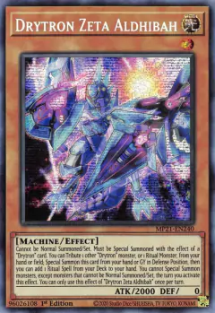 Drytron Zeta Aldhibah - MP21 - Secret Rare