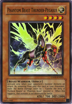 Phantom Beast Thunder-Pegasus - GX02 - Super Rare