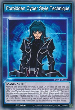 Forbidden Cyber Style Technique - SGX1 - Common - comprar online
