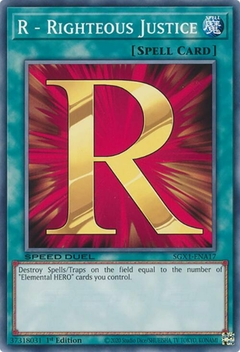 R - Righteous Justice - SGX1 - Common - comprar online