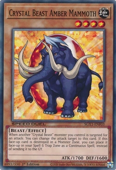 Crystal Beast Amber Mammoth - SGX1 - Common - comprar online