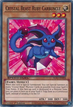 Crystal Beast Ruby Carbuncle - SGX1 - Common - comprar online
