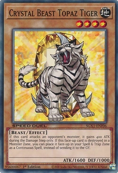 Crystal Beast Topaz Tiger - SGX1 - Common - comprar online