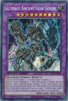 Ultimate Ancient Gear Golem - SGX1 - Secret Rare - comprar online
