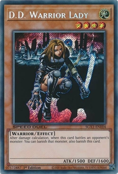 D.D. Warrior Lady - SGX1 - Secret Rare - comprar online