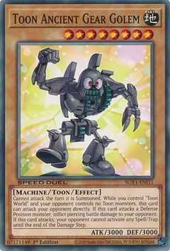 Toon Ancient Gear Golem - SGX1 - Common - comprar online