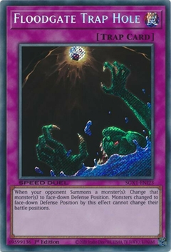 Floodgate Trap Hole - SGX1 - Secret Rare - comprar online