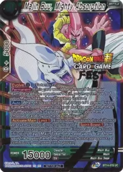 Majin Buu, Mighty Absorption - BT14 - UC - (Card Game Fest 2022)