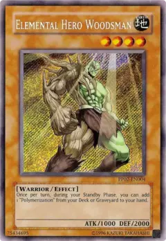Elemental Hero Woodsman - PP02 - Secret Rare