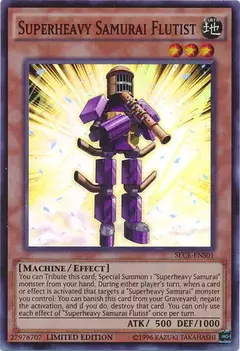 Superheavy Samurai Flutist - SECE - Super Rare