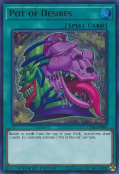 Pot of Desires - CT14 - Ultra Rare