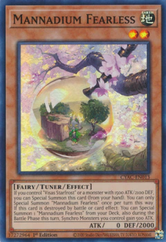 Mannadium Fearless - CYAC - Super Rare