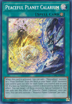 Peaceful Planet Calarium - CYAC - Secret Rare