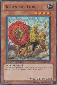 Botanical Lion - DT04 - Parallel Rare