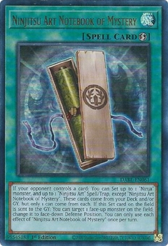 Ninjitsu Art Notebook of Mystery - DABL - Ultra Rare