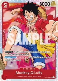 Monkey.D.Luffy - OP01-024 - SR