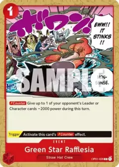Green Star Rafflesia - OP01-028 - C