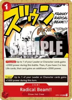 Radical Beam!! - OP01-029 - UC