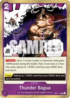 Thunder Bagua - OP01-119 - R
