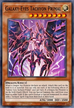 Galaxy-Eyes Tachyon Primal - MZTM - Secret Rare (LLEGA EL 31/03) - comprar online