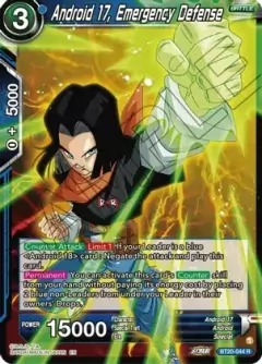Android 17, Emergency Defense (Holo) - BT20 - R
