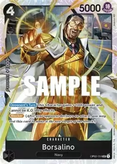 Borsalino - OP02-114 - SR