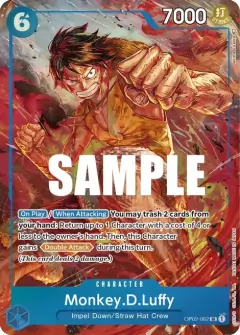 Monkey.D.Luffy (Parallel) - OP02-062 - SR
